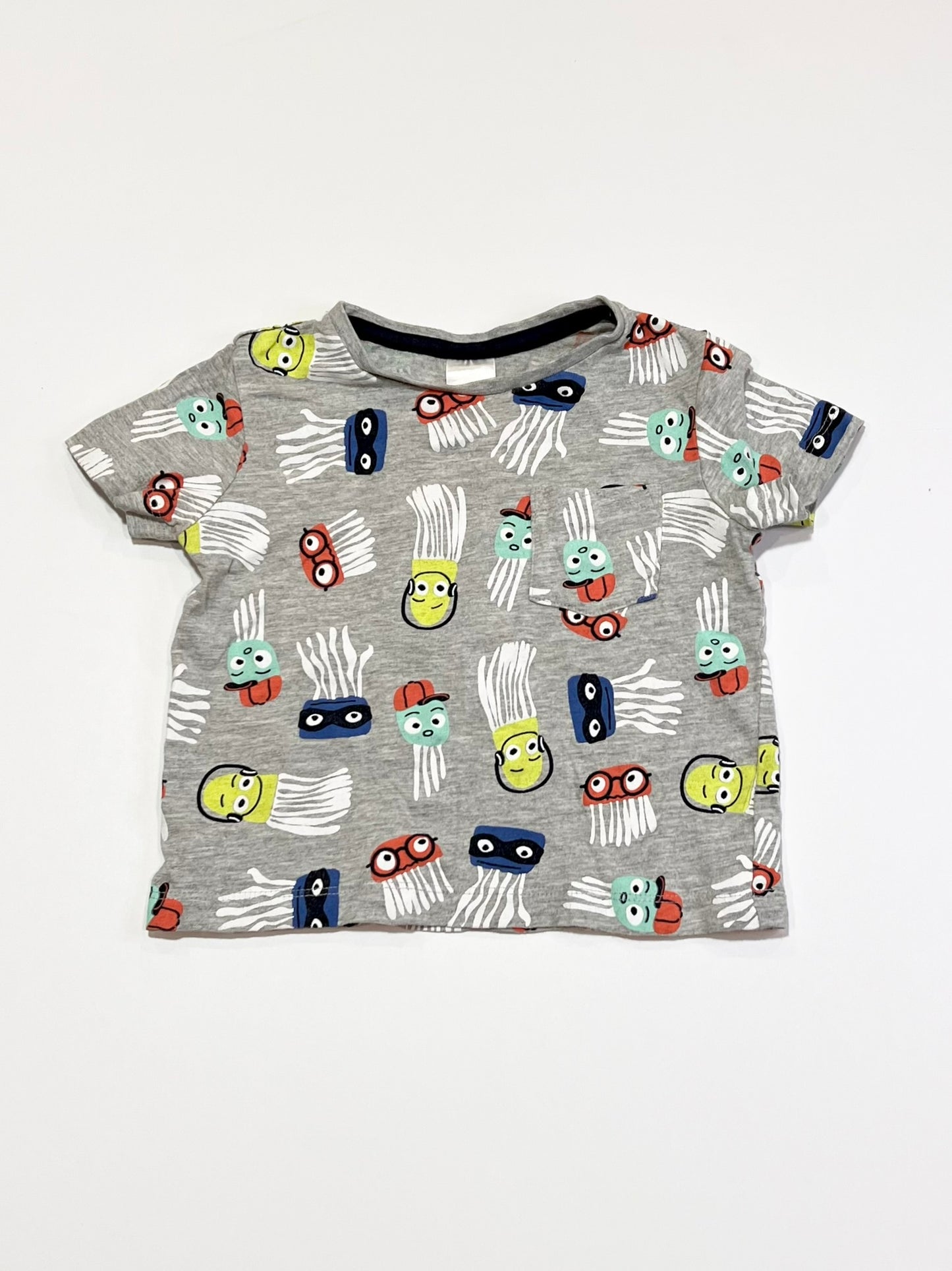 Grey jellyfish tee - Size 1