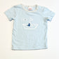 Blue sailboat tee - Size 0