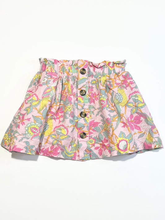 Leafy birds skirt - Size 4