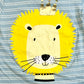 Striped lion tee - Size 0