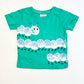 Green caterpillar tee - Size 0