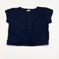 Navy muslin tee - Size 1