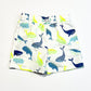 White whales boardies - Size 3-4