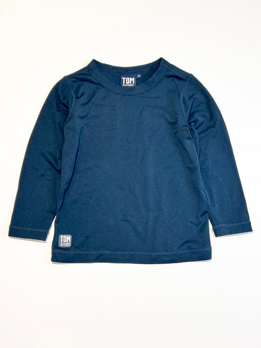 Navy rashie - Size 3-4
