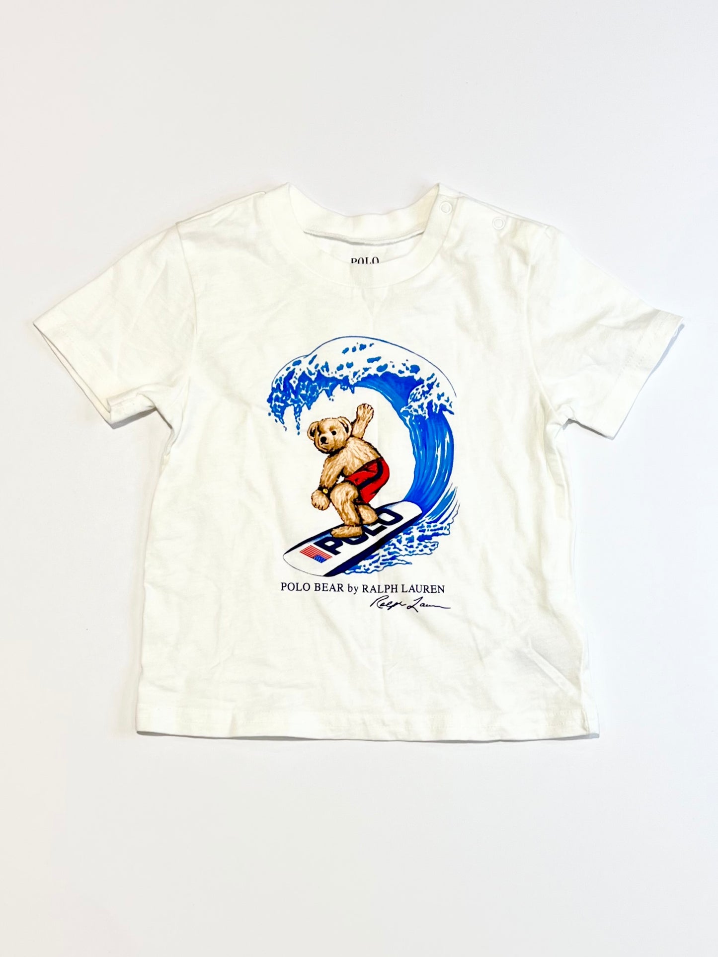 Polo bear tee - Size 9-12 months