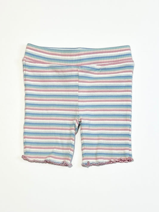 Ribbed bike shorts - Size 4