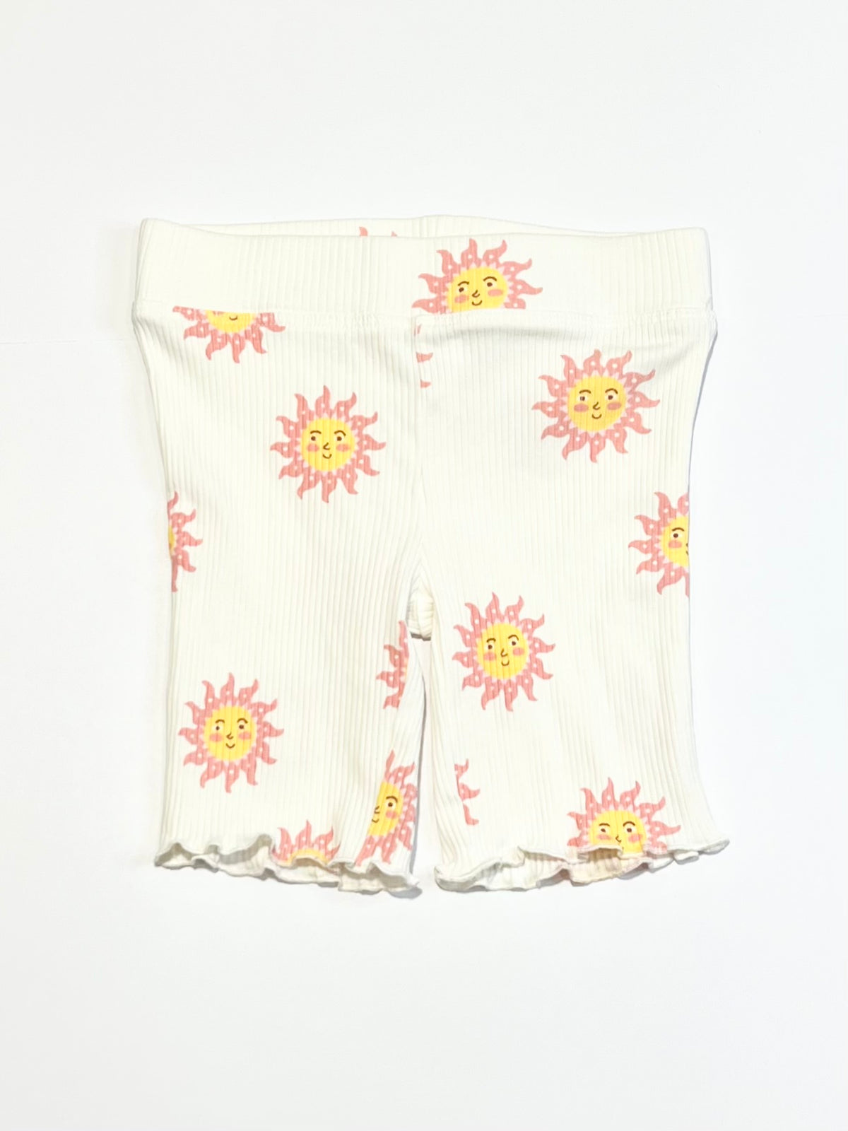 Ribbed bike shorts - Size 4