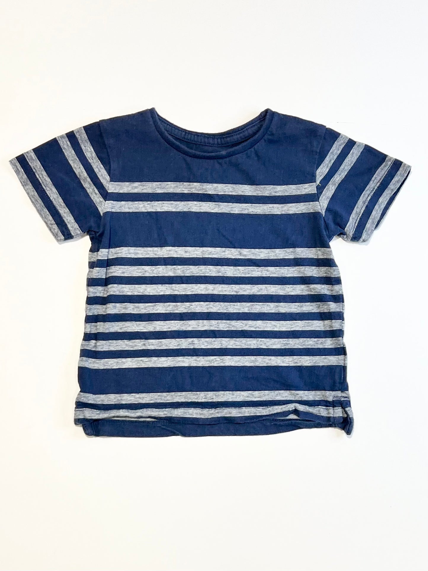 Navy striped tee - Size 0