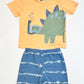 Snorkeling dino pyjamas - Size 3