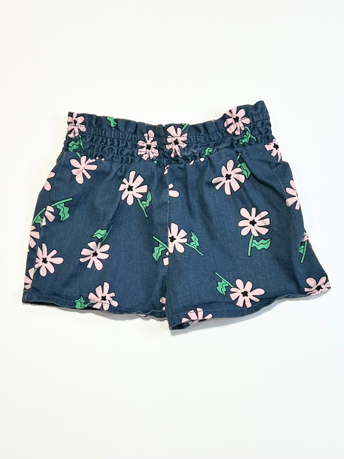 Woven floral shorts - Size 4