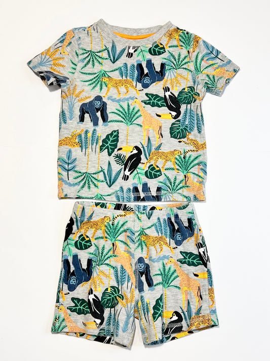 Waffle jungle pyjamas - Size 3