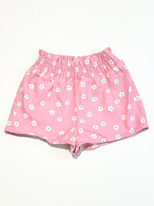 Woven floral shorts - Size 4