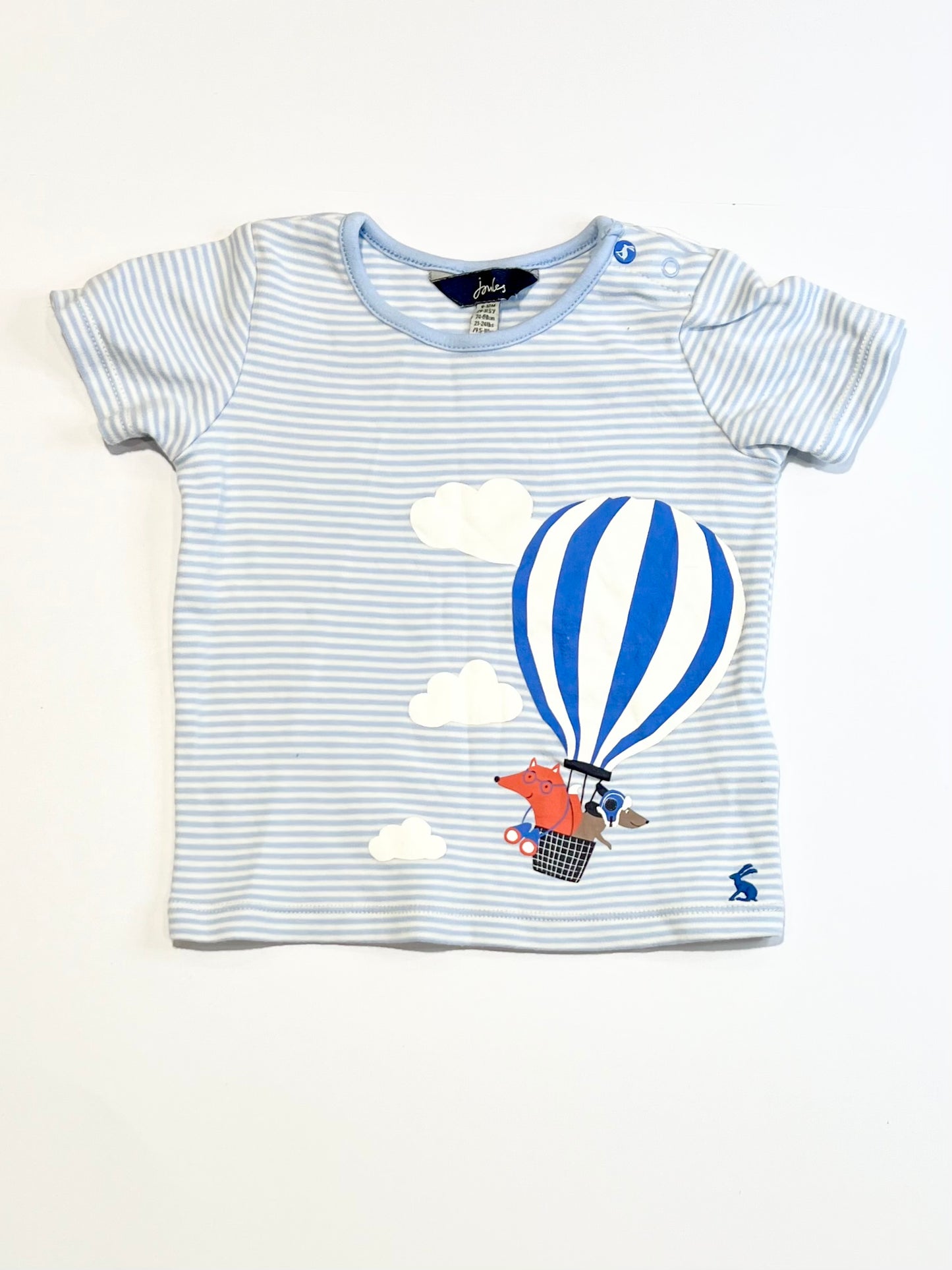 Hot air balloon tee - Size 9-12 months