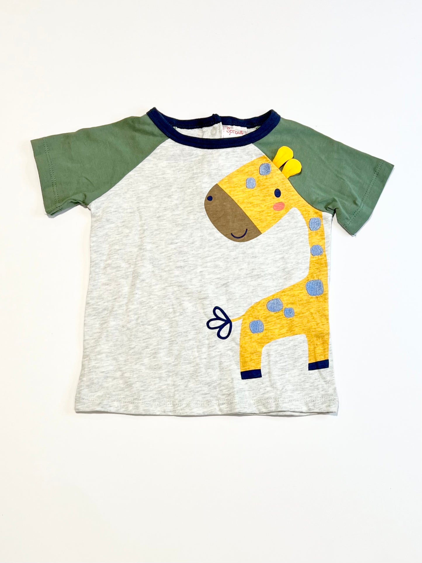 Giraffe tee - Size 0