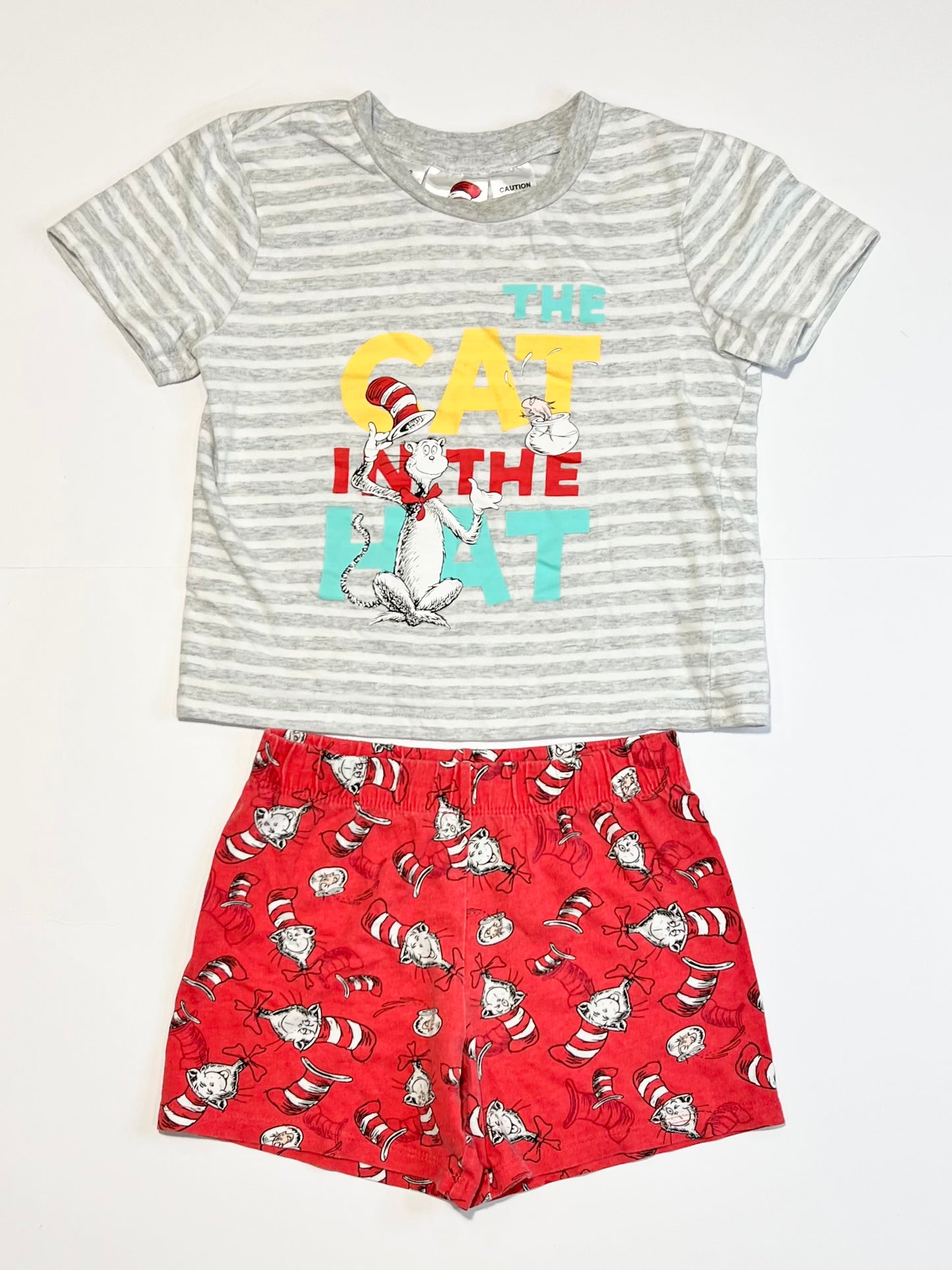 Cat in the Hat pyjamas - Size 3