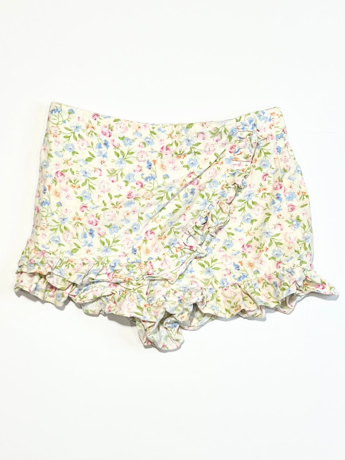 Floral ruffle skorts - Size 4