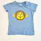 Blue monkey tee - Size 0