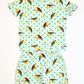 Shooting stars pyjamas - Size 3