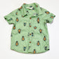 Green bugs shirt - Size 2