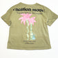 Olive green tee - Size 4