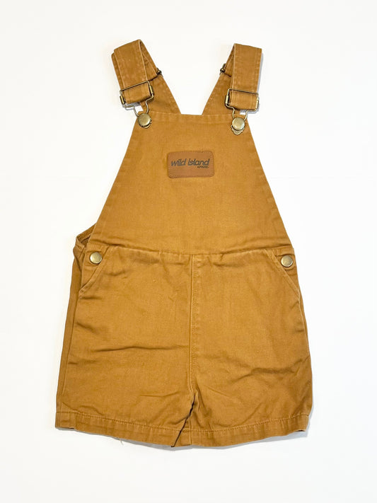 Brown shortalls - Size 3