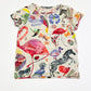 Grey animals tee - Size 4-6