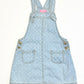 Soft denim pinafore - Size 3-4