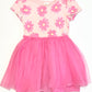 Floral tule dress - Size 4