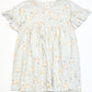 Birds jersey dress - Size 4