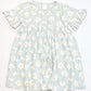 Floral jersey dress - Size 4