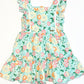 Floral ruffle dress - Size 4
