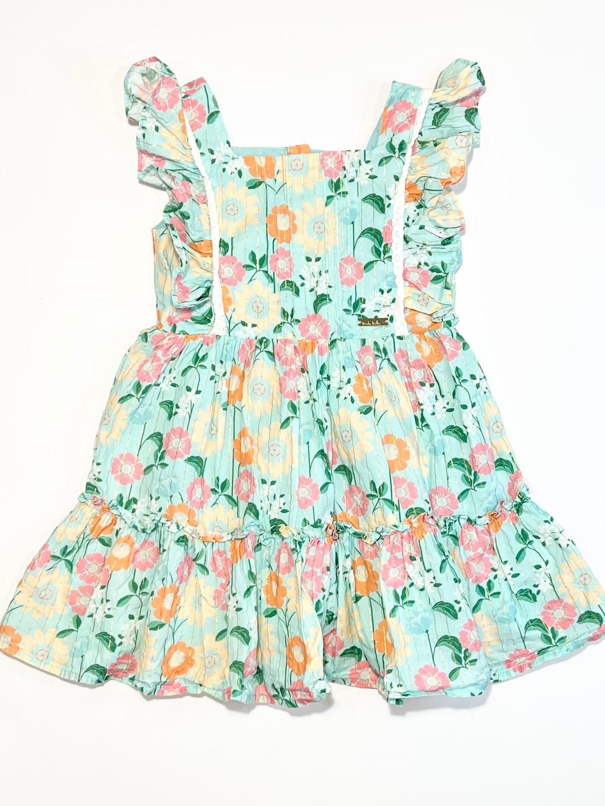 Floral ruffle dress - Size 4