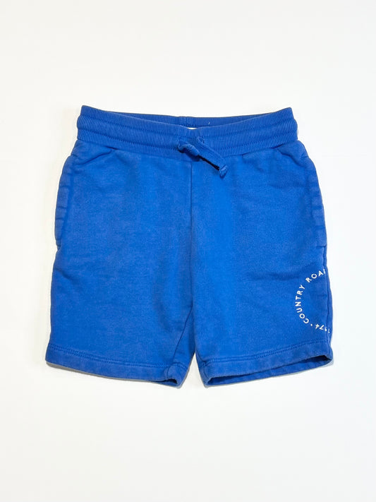 Blue sweat shorts - Size 3