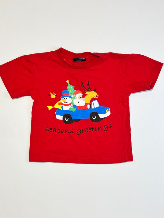 Christmas tee - Size 2-3