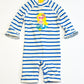 Striped mermaid swimsuit - Size 6-9 months