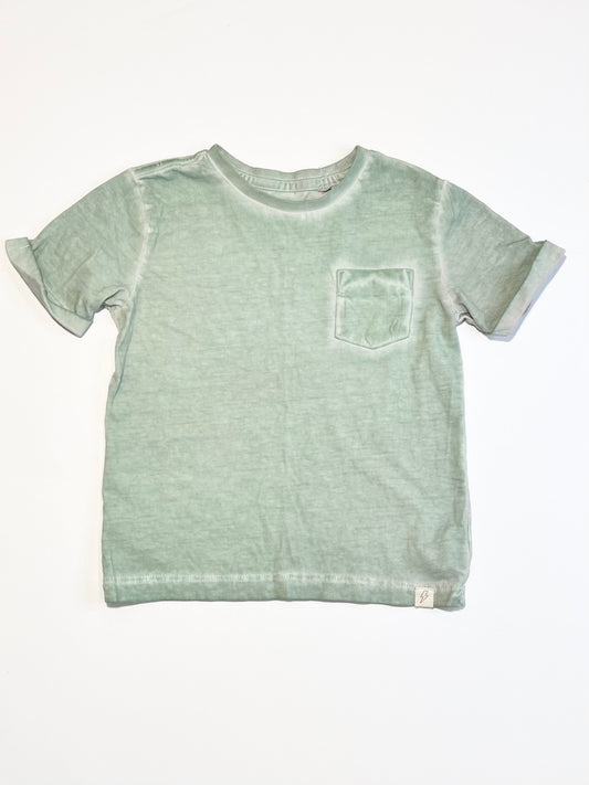 Green pocket tee - Size 3