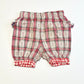 Patterned checkered bloomers - Size 1