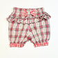 Patterned checkered bloomers - Size 1