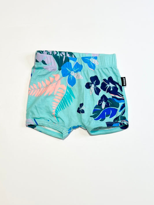 Leafy jersey shorts - Size 0