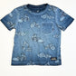 Blue tractors tee - Size 3