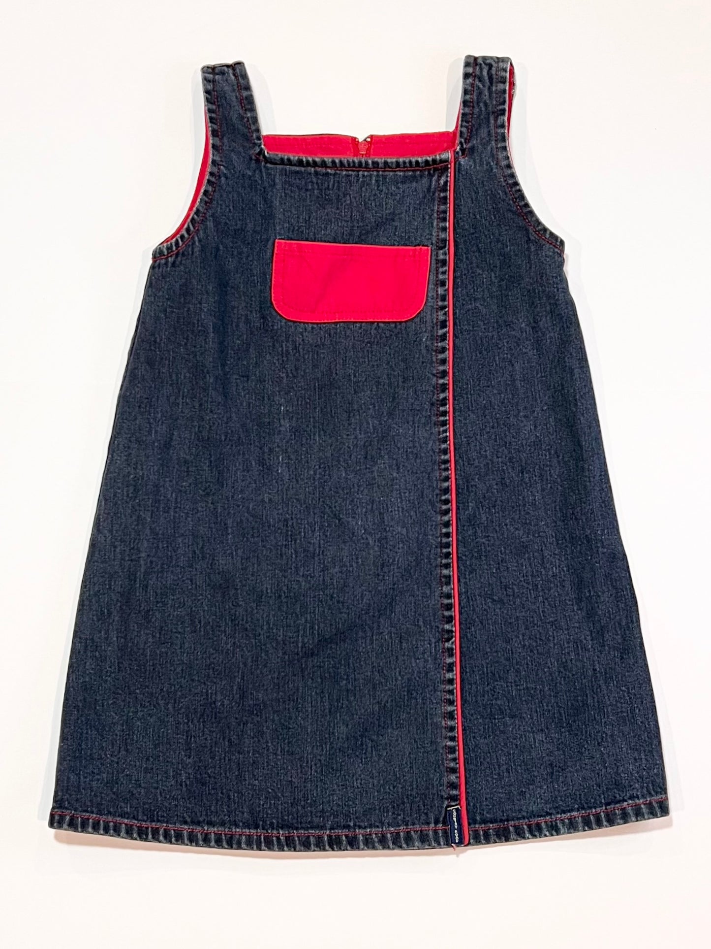 Vintage denim dress - Size 4