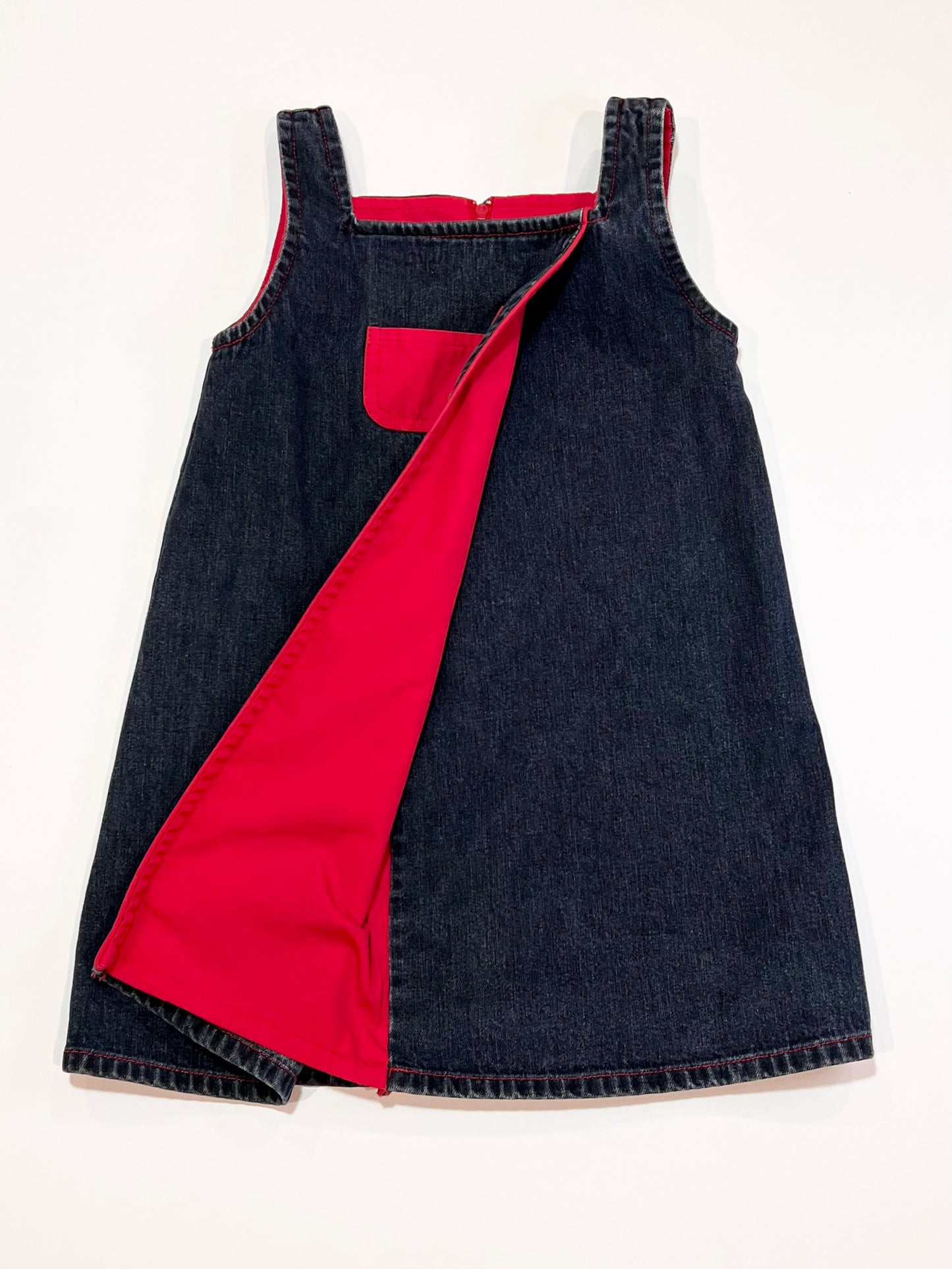 Vintage denim dress - Size 4