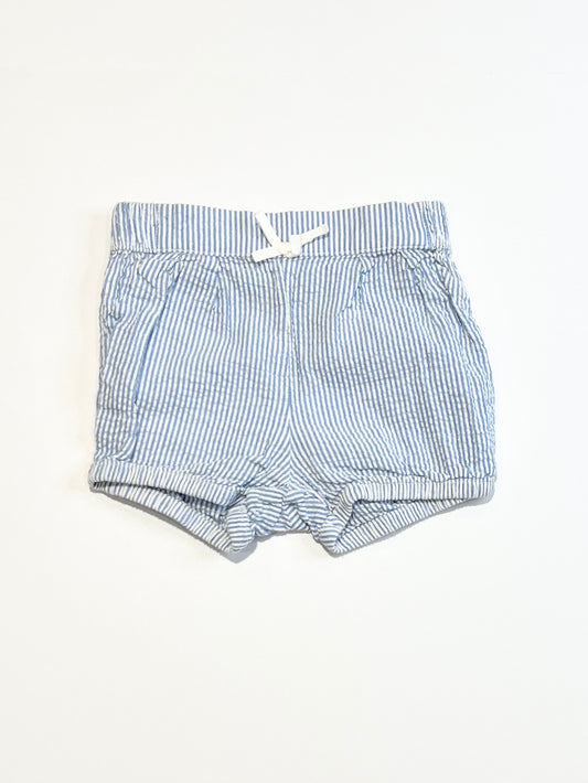 Seersucker shorts - Size 6-9 months