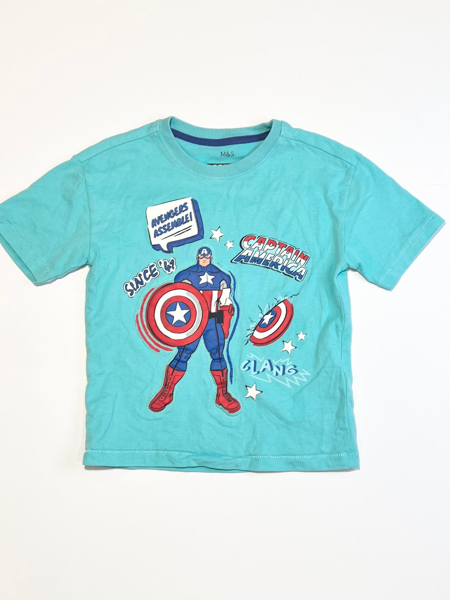 Captain America tee - Size 3-4