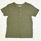 Green henley tee - Size 3-4