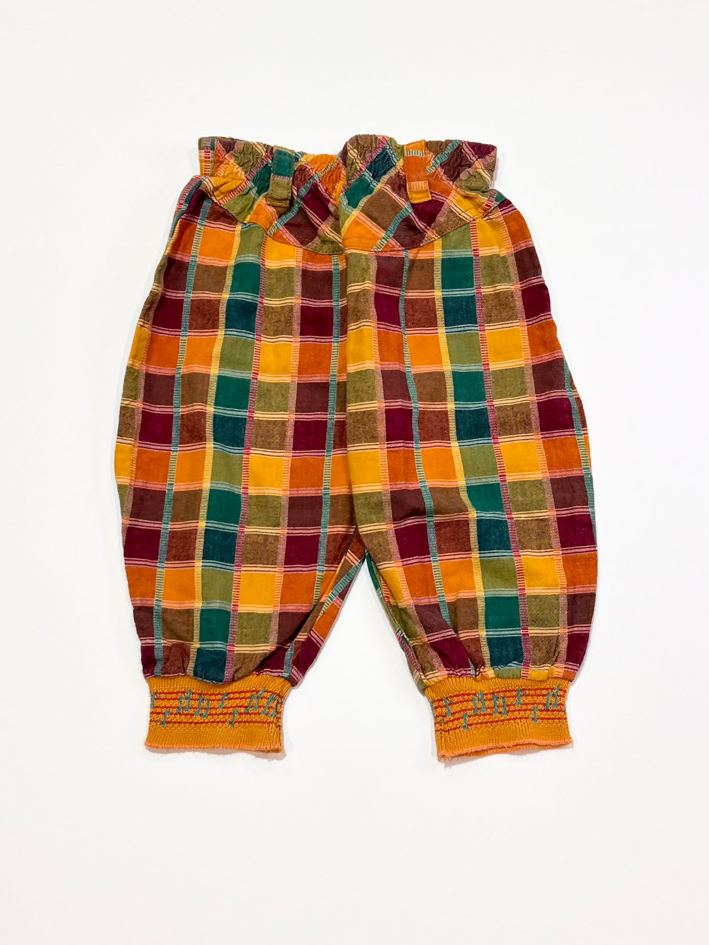 Vintage musical notes pants - Size 12 months