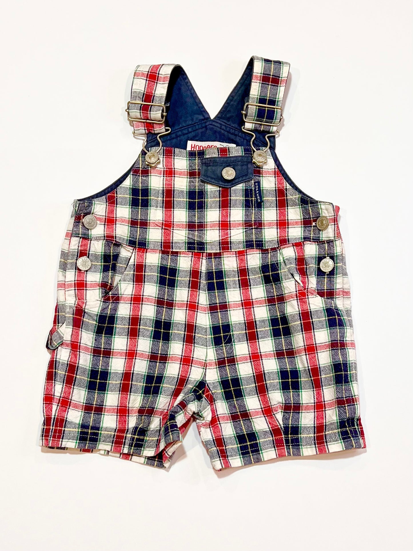 Vintage checkered overalls - Size 0