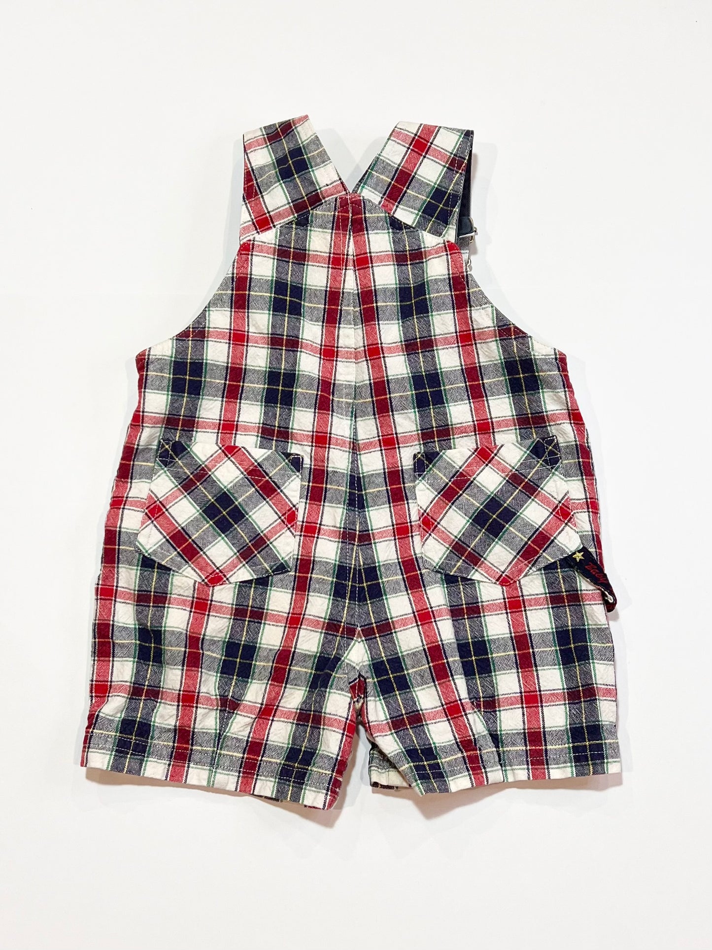 Vintage checkered overalls - Size 0