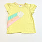 Yellow shell tee - Size 0