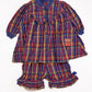 Vintage checkered set - Size 12 months